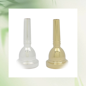 <span class=keywords><strong>Boquilla</strong></span> de <span class=keywords><strong>trombón</strong></span> de latón de rango medio, accesorio de tracción de fagot, cuernos altos, tubo de cobre con plata dorada 6 1/2AL, venta al por mayor - Product Image 3