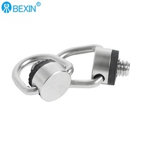 BEXIN — accessoires de montage d'anneau en acier inoxydable, 1/4, pour appareil photo DSLR, vis à dégagement rapide, livraison en chine