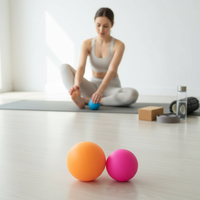 Balle de massage thérapeutique pour soulagement instantané des douleurs musculaires, efficacité prouvée pour la pression des tissus profonds, les traitements de yoga et les points de déclenchement