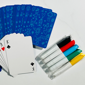 L'alta qualità personalizzata lascia ingannare gli adulti giocando a carte da gioco con carte da gioco divertenti personalizzate servizi di stampa di giochi - Product Image 2