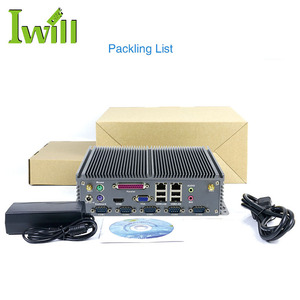<span class=keywords><strong>Iwill</strong></span> All aluminio diseño sin ventilador ordenador industrial Puerto LPT para Linux - Product Image 6