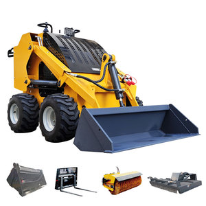 Chargeur compact CE EPA 460, petit chargeur de jardin, mini chargeur sur chenilles, chargeur compact à roues avec accessoire - Product Image 6