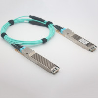 Precio de Fábrica REALSEA OSFP-800G-AOC 1M Transceptores de Fibra Óptica GSM Cable Óptico Activo para Uso FTTH Puerto OSFP a OSFP Alimentación 3.3V