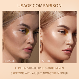 Son che khuyết điểm dạng thỏi Vegan OEM, logo tùy chỉnh, phấn tạo khối, trang điểm mặt, kem nền dạng lỏng - Product Image 4