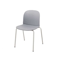 Ensemble de table et chaises de restaurant moderne pour 4 personnes, structure en métal, plateau en bois - Meubles commerciaux durables et écologiques pour usage hôtelier