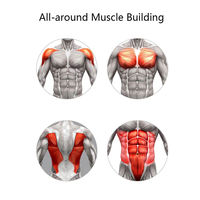 Équipement de fitness pour hommes en PVC – Roue abdominale pour entraînement à domicile et entraînement complet des abdominaux