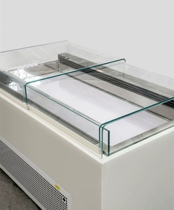 Vitrine Réfrigérée Commerciale pour Gâteaux, Pâtisseries et Chocolats – <span class=keywords><strong>Comptoir</strong></span> Réfrigéré en Verre pour Boulangerie - Product Image 4