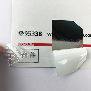 Rouleau d'autocollants anti-effraction VOID personnalisés – Matériaux de scellage de sécurité inviolables, étiquettes de garantie jetables en papier - Product Image 1