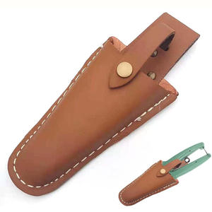 Étui de rangement en cuir à suspendre à la ceinture pour ciseaux de jardin et pinces de taille-haie, pour outils de jardinage - Product Image 3