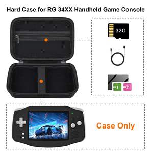 กระเป๋าใส่เครื่องเล่นเกมพกพา <span class=keywords><strong>RG</strong></span> 34XX แบบกันน้ำ กันกระแทก พร้อมซิป สำหรับใส่การ์ด SD และอุปกรณ์เสริมอื่นๆ สำหรับการเดินทาง - Product Image 2