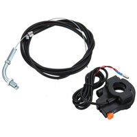 Kit Moteur à Essence 80cc 2 Temps pour Vélo Motorisé avec Pot d'Échappement