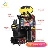 Machine de jeu d'arcade de course automobile Bat Man, console de divertissement, simulateur de course automobile, machine de jeu d'arcade de course automobile