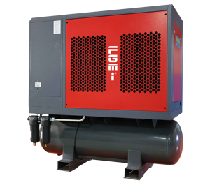 Compressore d'aria a vite industriale 4-in-1 di alta qualità a basso rumore con stabilizzazione ad alta pressione da 8bar 13bar 16bar 15/22 kw - Product Image 1