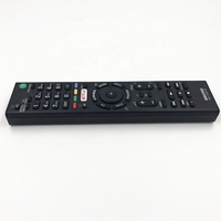 Control Remoto para TV LED 4K UHD Smart RMT-TX200E con Código Fijo, Infrarrojo Negro, 2 Pilas AAA, Alcance de 10-16M