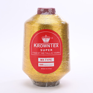 <span class=keywords><strong>Fil</strong></span> à broder métallique Krowntex Style MX 500g, <span class=keywords><strong>fil</strong></span> métallique brillant <span class=keywords><strong>or</strong></span>/argent pour <span class=keywords><strong>broderie</strong></span> à la main - Product Image 4