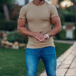 Camiseta al por Mayor Personalizada, Camisetas Deportivas de Algodón y Poliéster Extra Grandes para Hombre, Camiseta Deportiva con Logotipo Personalizado - Product Image 3