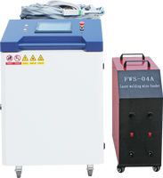 Machine de soudage laser à fibre industrielle portative 6000W à alimentation par quatre fils, 4-en-1, prix usine