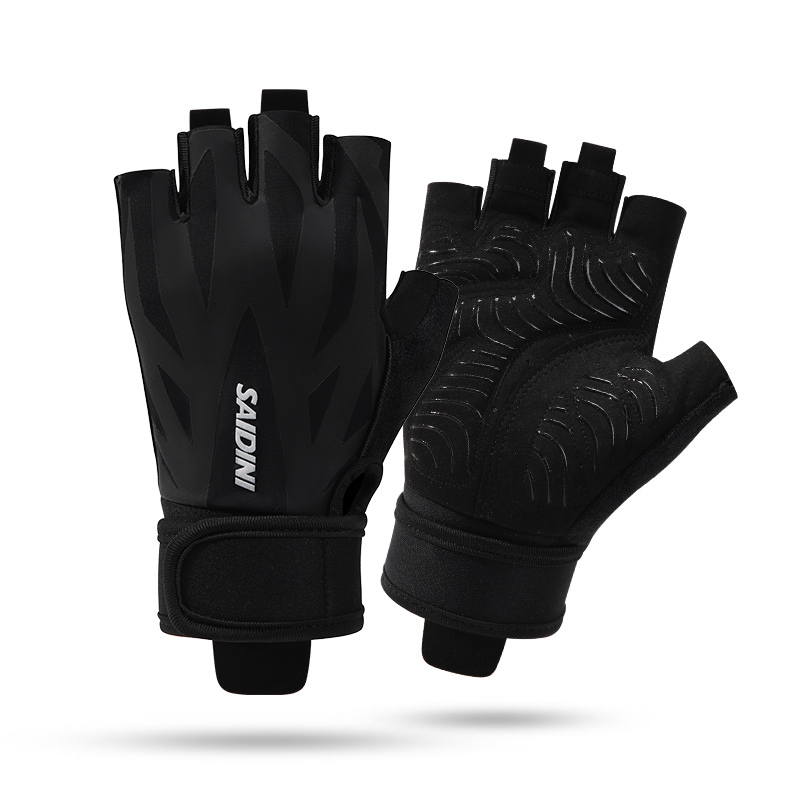 Custom logo Fingerless Anti slip Sport