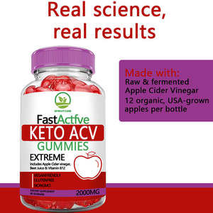 OEM/ODM formule scientifique cétogène + extrait de vinaigre de cidre de pomme supplément végétalien gommes prend en charge la gestion du poids - Product Image 5