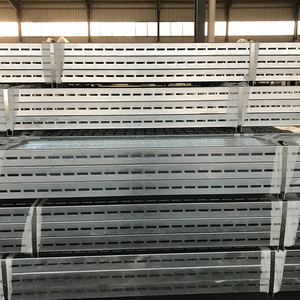 Sistema de Soporte Modular de Acero de Canal ASTM 80x80 100x100, Poste Ranurado para Proyectos de Construcción Industrial de Alta Resistencia, Grado Q235 - Product Image 1