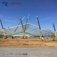 Structure en acier robuste pour atelier industriel, bâtiment d'usine préfabriqué avec service de construction d'entrepôt à plusieurs étages