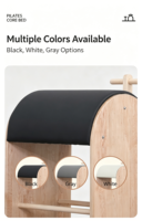 Baril d'escalier Pilates professionnel en bois d'érable massif de qualité supérieure, durable, de qualité commerciale, pour l'entraînement de force corporelle