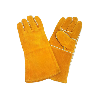 Gants de protection chimique anti-coupure robustes, résistants aux acides et aux alcalis, en caoutchouc pour usage industriel - Product Image 5