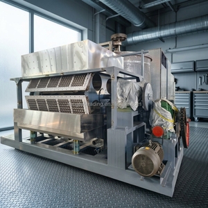 Machine automatique de fabrication de barquettes <span class=keywords><strong>à</strong></span> œufs <span class=keywords><strong>à</strong></span> faible <span class=keywords><strong>consommation</strong></span> d'énergie, 5-8 moules, ligne de production de moulage de pâte intégrale - Product Image 2