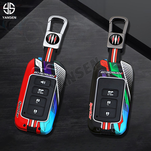 Étui pour clé de voiture, coque de protection pour <span class=keywords><strong>Toyota</strong></span> <span class=keywords><strong>Yaris</strong></span> Hybrid Auris RAV4 Camry 55 2012-2018, accessoires de voiture décoratifs en silicone - Product Image 6