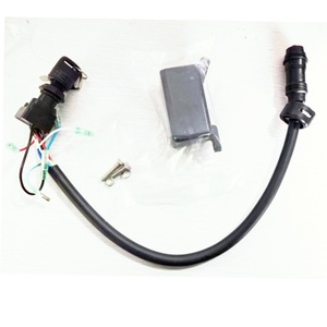 Yamaha Outboard Motor Control Arm Electric Start Conversion Box With Lock Set For 75 85 90 Hp 2 Stroke Engines - Product Image 2