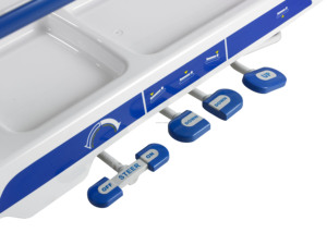 Alta quantità di trasporto paziente idraulico Mobile barella ospedale emergenza ICU attrezzature metalliche - Product Image 6