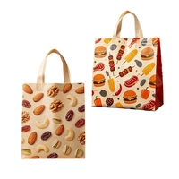 Emballage alimentaire écologique recyclable, sac de shopping non tissé laminé avec impression personnalisée