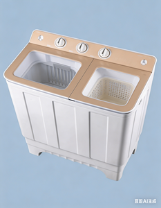 Lave-linge et sèche-linge combinés <span class=keywords><strong>à</strong></span> double cuve de 15 kg, portables, <span class=keywords><strong>à</strong></span> <span class=keywords><strong>chargement</strong></span> <span class=keywords><strong>par</strong></span> le haut, pour le nettoyage des vêtements de la famille, fabriqués en Chine - Product Image 2