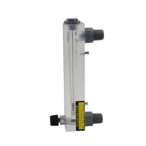 Einbau-Acryl-Wasserdurchflussmesser mit Ventil für RO-Systeme OEM Gaskompatibel - Product Image 3