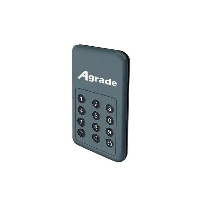 Encrypted Usb Flash Drive 1TB 2TB Type-c to Usb3.0 Flash U Disk With Numeric Keypad Password Ssd