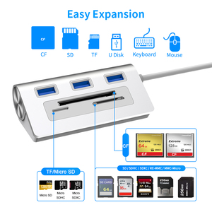 3-Port USB 3.0 Hub with <strong>Type</strong> C Interface USB 2.0 Compatible Adapter for Laptop &amp; <strong>Computer</strong> Card Reader <strong>Data</strong> Splitter in Stock - Product Image 5