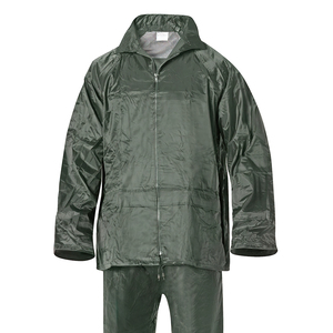 Traje Impermeable de Nylon Verde para Lluvia, Tallas 9-XXL - Product Image 2
