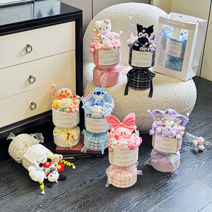 Cadeaux d'anniversaire: bouquets de poupées kulomi pour filles, poupées de chien de <span class=keywords><strong>laurier</strong></span> de jade, cadeaux de graduation pour copines, copines - Product Image 1