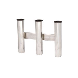 Soporte de Almacenamiento para Cañas de Pescar de Acero Inoxidable MA 101 para Yate/Barco, Organizador de Accesorios de Pesca con 3 y 4 Cierres - Product Image 1