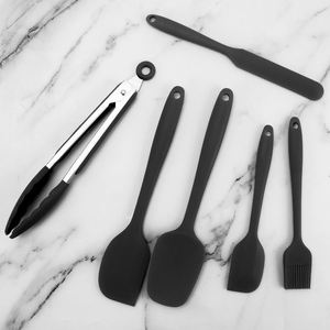 Promotional 6-Piece Cake Spatula Oil Brush Food Clip <b>Silicone</b> Kitchenware Set - Product Image 4