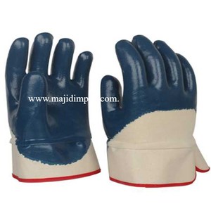 Guantes de Seguridad de Cuero Personalizados con Recubrimiento de PU, Certificación EN420, Antiestáticos y Anticorte para Trabajo en Vivo - Product Image 1