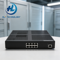 JL258A R8Q72A Switch PoE Gigabit Profesional de 8 Puertos para Empresas, Administrado, 2*10G SFP+ Uplink, Hub de Red de Alta Potencia para CCTV y VoIP
