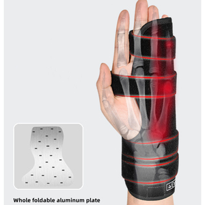 Adjustable Finger <strong>Splint</strong> Supports Pinky Ring Middle <strong>Metacarpals</strong> and Knuckles for Adult Kids - Product Image 1