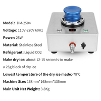 Machine à glace sèche de qualité alimentaire pour hôtels, restaurants, et boutiques de sushis – Mini-générateur de blocs de glace sèche