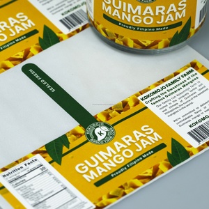 Etiquetas en Rollo para Botellas de Alimentos y Cosméticos, Etiquetas Adhesivas con Logotipo Personalizado, Impresión UV, Estampado en Caliente, Autoadhesivas - Product Image 5