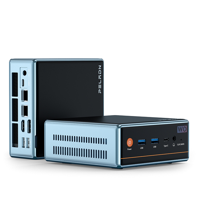 Cheap AMD Ryzen9 6900HX Wifi 6.0 BT5.2 Designer Mini PC R5 6600H GDDR5 32GB 1TB SSD Gaming Mini PC Desktop for Windows11