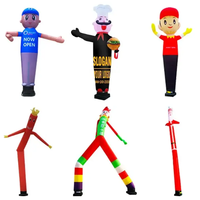 Skydancer gonflable personnalisé Tube Man Chef Air Dancer Publicité gonflable Air Dancer pour hôtel et restaurants