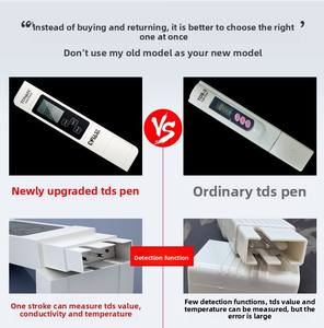 उच्च परिशुद्धता बहु-कार्य ph तापमान नल जल परीक्षक पेन अनुकूलन योग्य ओएम घरेलू उपकरण गुणवत्ता 1 वर्ष - Product Image 4