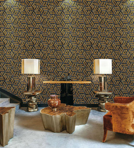 <span class=keywords><strong>2025</strong></span> Quảng Châu Nhà Máy 53Cm Vàng Mới Thiết Kế <span class=keywords><strong>3D</strong></span> Hình Học Hình Nền - Product Image 5