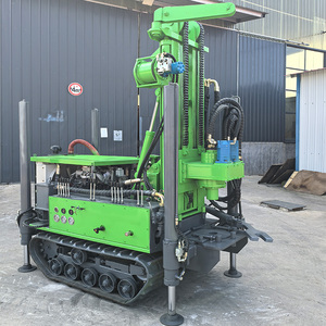 2024 Venta caliente <span class=keywords><strong>precio</strong></span> barato pequeño portátil potente tipo oruga neumática máquina de perforación de 200 metros para pozos de agua - Product Image 3